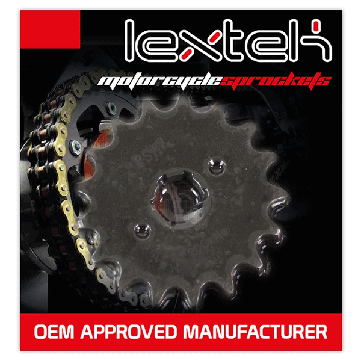 Front Lextek Sprocket 428-17T 156FMI 157FMI Street Motorcycle SPKF046 Unit DRIVE