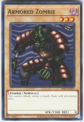 Armored Zombie MRD-EN013 Metal Raiders (25th Anniversary Edition) Yu-Gi-Oh NM