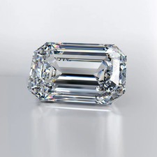 Natural D Color 5.00 Ct Emerald Cut Lab Grown Loose CVD Diamond VVS1 Certified