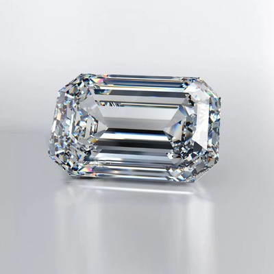 Natural D Color 5.00 Ct Emerald Cut Lab Grown Loose CVD Diamond VVS1 Certified