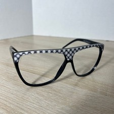 Vintage Laura Biagiotti Oxsol-Italy P-21172 L Sunglasses Frames Only Black