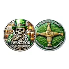 Saint Patrick's Day Memorabilia Irish Heritage Commemorative Coin Uncirculated