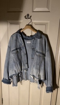 Balenciaga Lost Tape Deconstructed Denim Jacket
