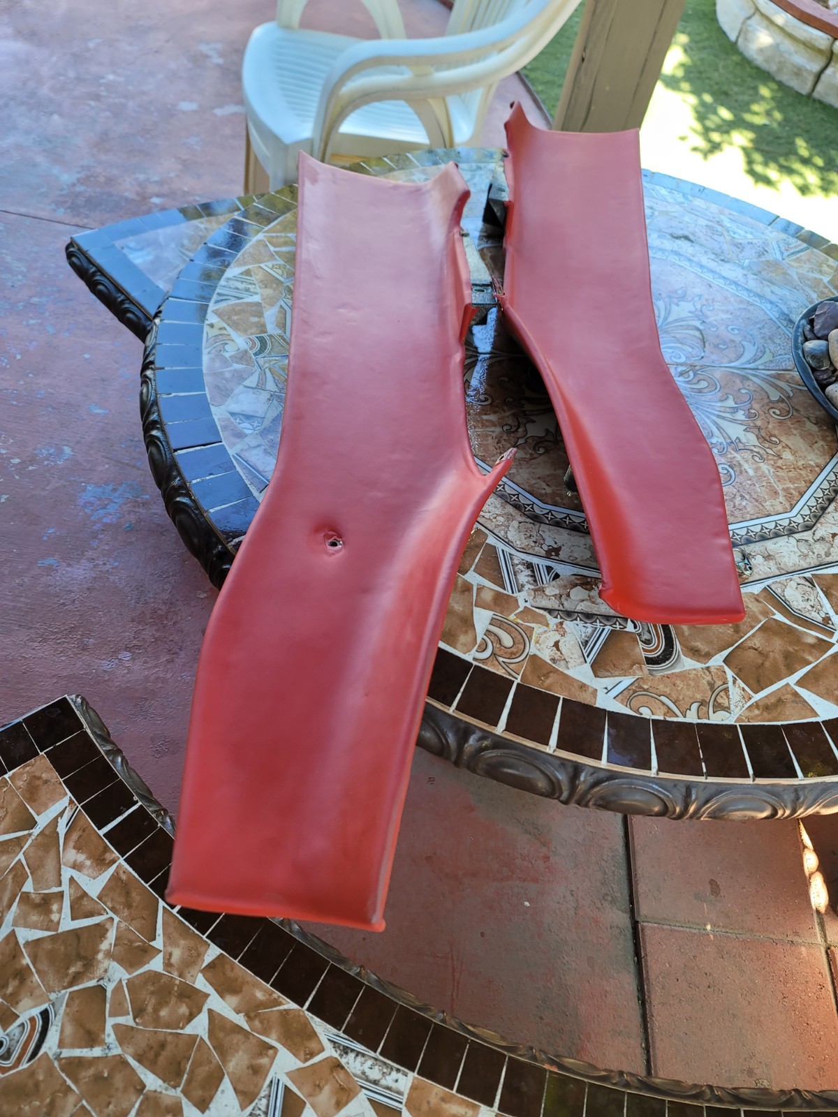 Ferrari 458 LH and RH Front Door Insert Panel Set  (ROSSA corsa) - P/N 81895000