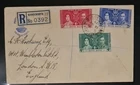 Hong Kong 1937 KGVI Coronation set on First Day Cover