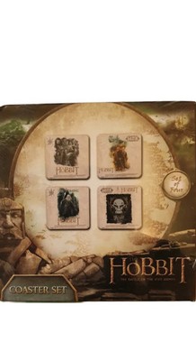 The Hobbit The Battle OF The Five Armies 4 Coaster Set - Untersetzer (wie neu)
