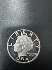 2000 1 OZ Silver NORFED $10 American USA Liberty Currency Rare date 999