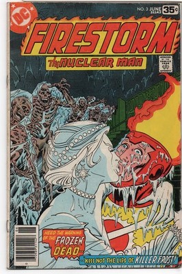 FIRESTORM #3   1ST APPEARANCE KILLER FROST   KEY ISSUE - AL MILGROM COVER - 1978