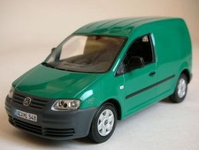 Minichamps 2003 Volkswagen Caddy minivan die-cast model, 1/43 scale, green
