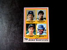 U.L. Washington Autographed 1978 Topps Baseball Rookie KC Royals Card #707 Auto