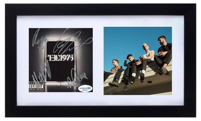 THE 1975 Signed Autograph Self Titled Debut Album CD Framed Matty