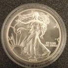 1989  American Eagle One Ounce Silver Coin w/ Original Box & COA