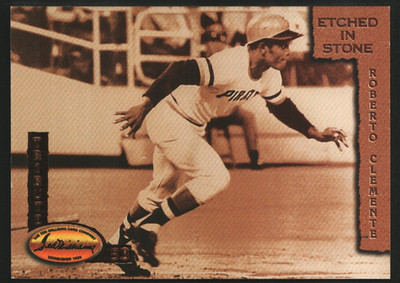 Roberto Clemente 1993 Ted Williams Etched in Stone #ES8 Pirates R1D:159