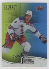 2021-22 Upper Deck Allure Rainbow Green Blue 260/299 Morgan Barron #R-42 12g7