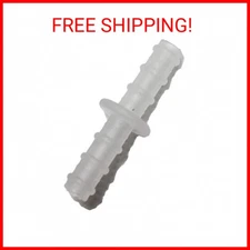Tubing Connector for Oxygen Tubing - Straight, Male to Male - 5 Pack