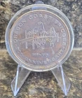 1986 OREGON COAST BRIDGES "50th ANNIVERSARY" 1oz SILVER ROUND