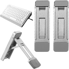 Portable 2-Pack Keyboard  Laptop Tilt Riser Stand with 3 Angles Adjustable