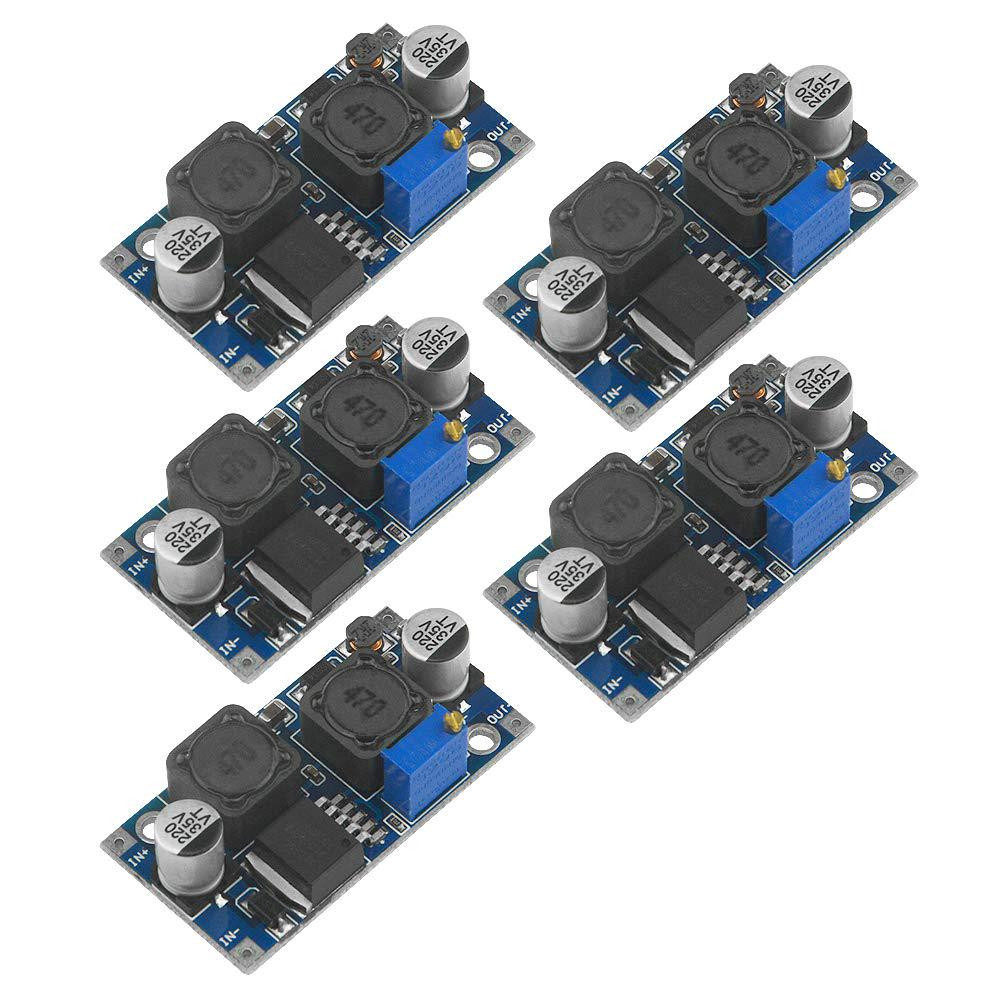 5PCS XL6009 DC-DC Buck Boost Voltage Converter Power Module 4A 400KHz Adjustable