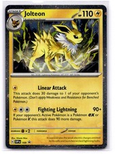 Jolteon (Cosmos Holo) Rare SV: Scarlet & Violet Promo Cards 169 Holofoil LP-NM