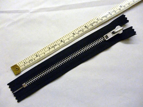 Reißverschluss, Reißverschluss, schwer 8, geschlossenes Ende, Metall YKK, schwarz 3,4,5,6,7,8,9,10,12,15,20" - Bild 11 von 17