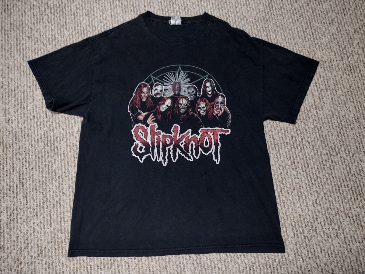 Vintage 00s Rare Slipknot Masks Tour Metal Concert Band Vintage 00s Rare Slipknot Masks Tour Metal Concert Band