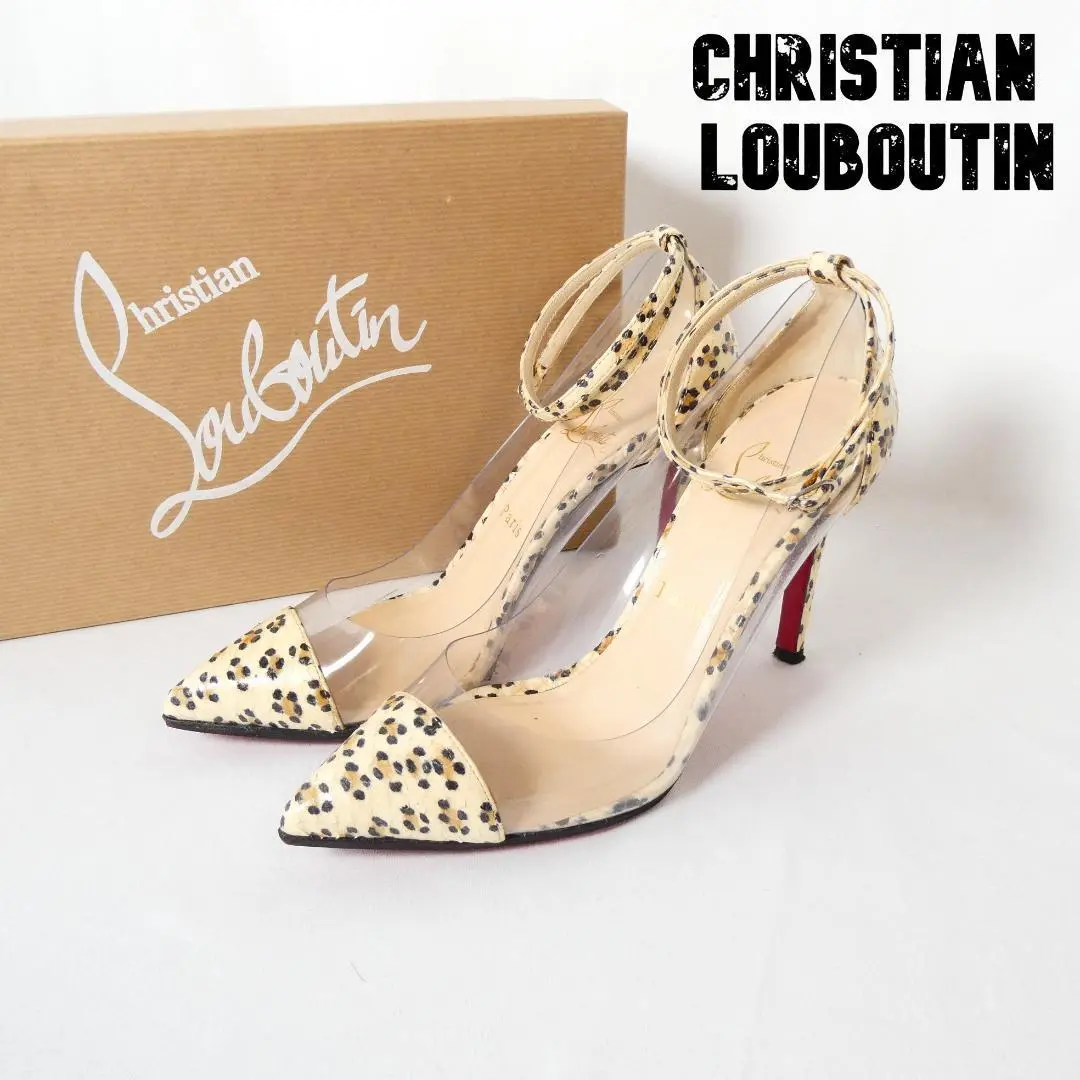 Christian Louboutin Heel Authentic Leather Pumps Used Japan | eBay