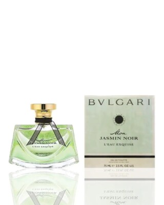Bvlgari Mon Jasmin Noir L'eau Exquise for Women 75ml EDT. Box Little Damaged