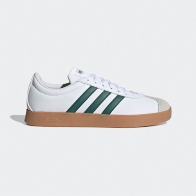 Adidas VL Court Base - White Green / ID3710 / Mens Shoes Sneakers Expedited