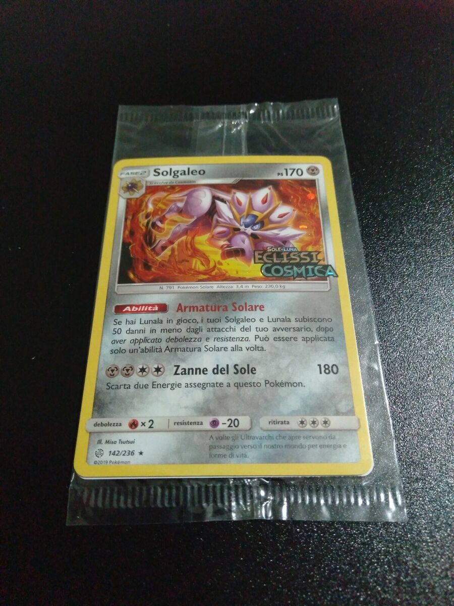 Solgaleo Cosmic Eclipse Sealed Promo 