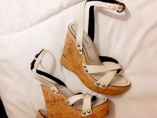 Miu Miu Kultowe Vintage Platformowe Sandały Rozmiar 5 / 38