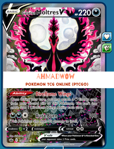 Pokemon Galarian Moltres V Alternate Full Art - lightandloveliness.com