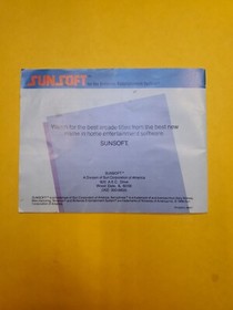 Xenophobe NES Instruction Manual Only