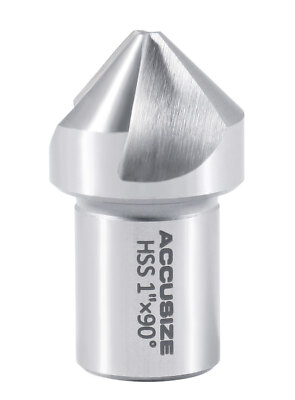 1'' HSS Rota Cutter Countersink, 3/4'' Weldon Shank, 3/16'' Point Dia, #CE00-0001