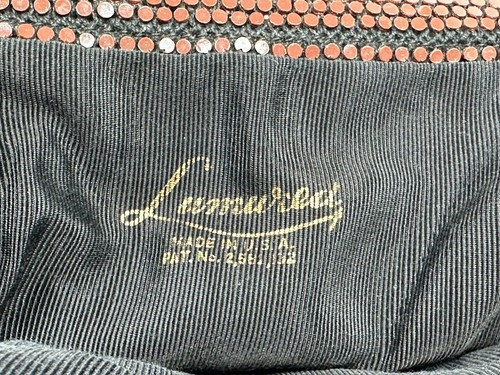 VTG Brown Reflective Lucite Tiles Disco Purse Handbag Glam Textured Clutch Purse - Picture 13 of 13