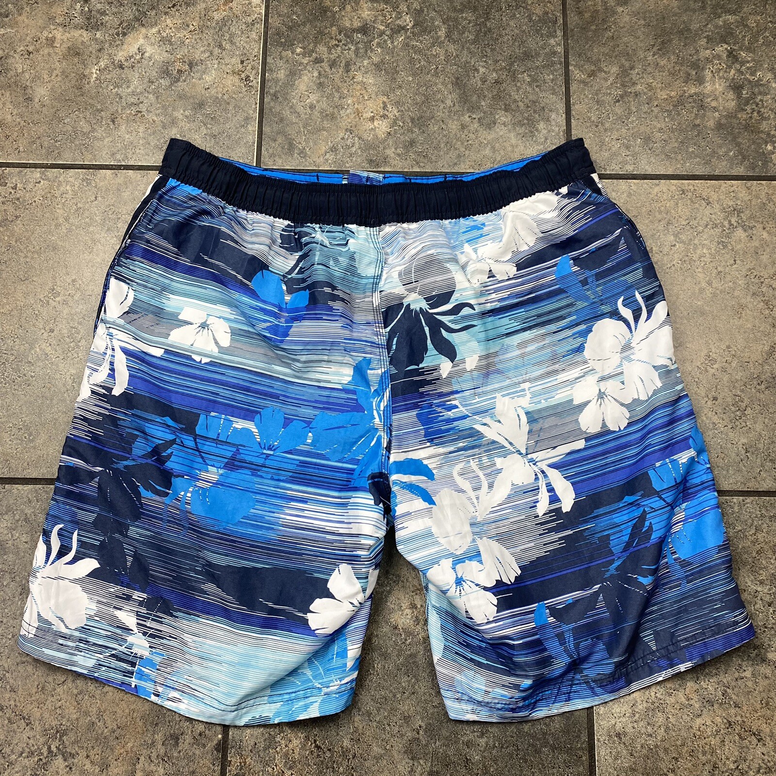 Men’s Speedo Bathing Suit Swim Trunks Size Large Gem