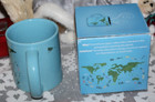 Global Warming Coffee Mug Unemployed Guild Philosophers Earth World Map NIB — photo 6