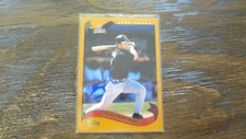 2002 TOPPS BRAD AUSMUS  AUTOGRAPHED BASEBALL CARD