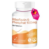Riboflavin-5-Phosphat - Vitamin B2 Aktiv - R-5-P - 180 Tabletten | Vitamintrend