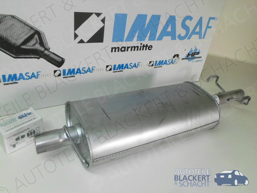 Produktbild von Auspuff Set NEU Für Mercedes SL R129 280 300-24 320 Mitteltopf Endtopf Anbaut