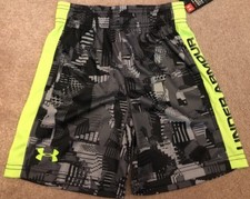 Under Armour Multi Colored Athletic Shorts Boys Size 4 - NWT - 25