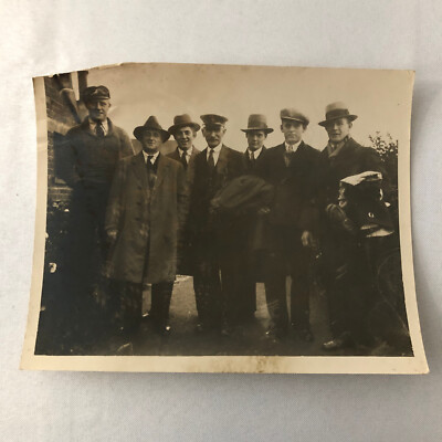 Vintage Press Photo Photograph Svanen Ship Wreck Rescue Crew 1933