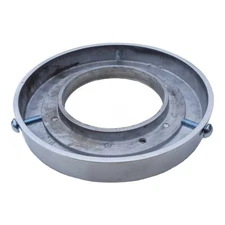 Polished Aluminum 6" Globe Mounting Ring Base for Tokheim Pumps, More (GM103)