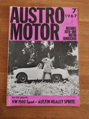 Austro Motor 07/1967 VW Käfer 1500 Sport - Austin Healey Sprite - NSU RO 80