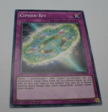 Yu-Gi-Oh Karte - Cipher-Bit - Fallenkarte - Yugioh Neu