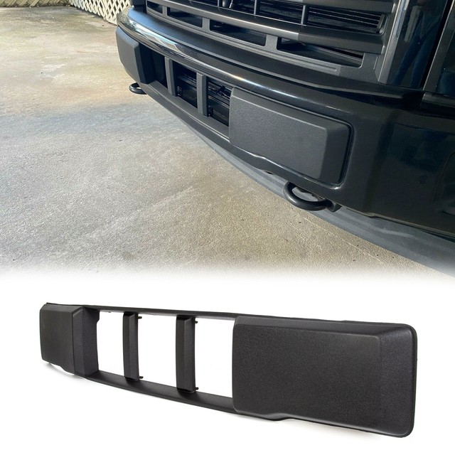 NEW Front Bumper Lower Grille Trim Panel Black for 1517 Ford F150