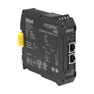 REER MOSAIC-MBEI Fieldbus Communication Expansion Unit. Ethernet IP.