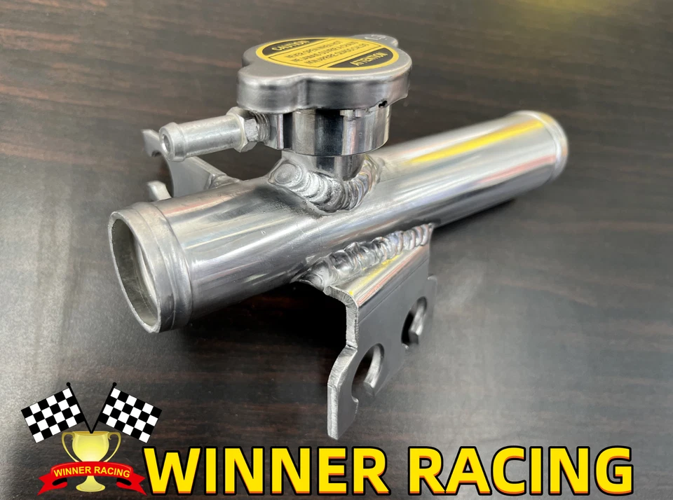 Fit For 1985-1989 Toyota MR2/MS AW11 1.6L Aluminum Filler Neck With Cap - Image 4 of 4