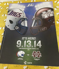 UNIVERSITY OF SOUTH ALABAMA VS MISSISSIPPI STATE FOOTBALL PROGRAM 09.13.2014
