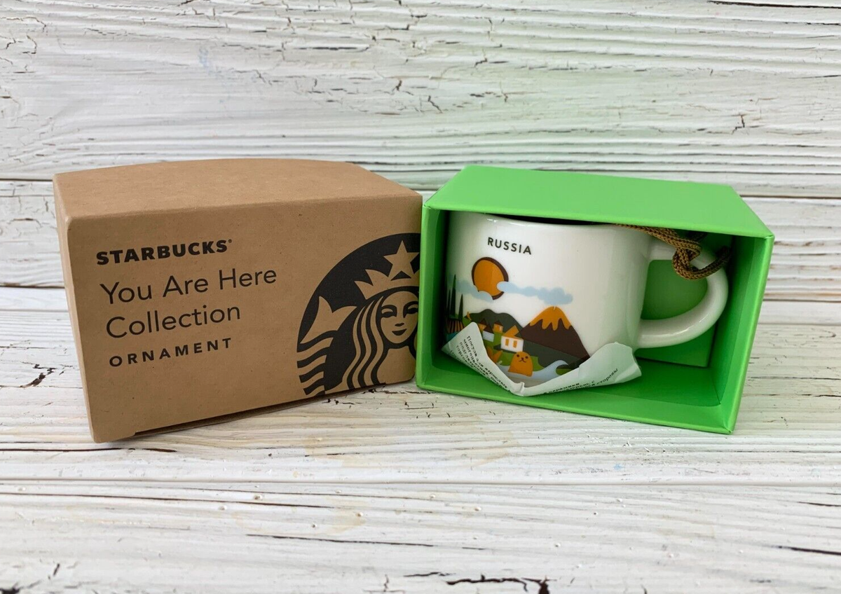 Starbucks You Are Here Collection - Russia Espresso Mug Ornament