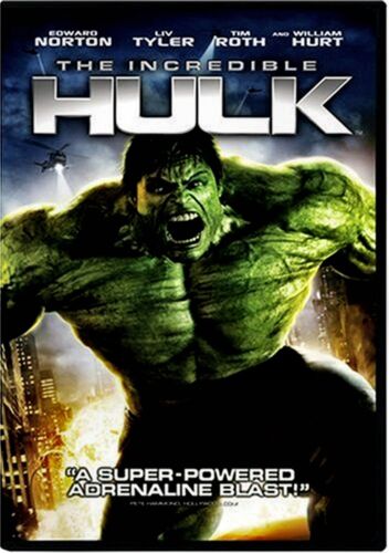 The Incredible Hulk - Edward Norton, Liv Tyler, William Hurt, MARVEL Neuf DVD - Photo 1 sur 2